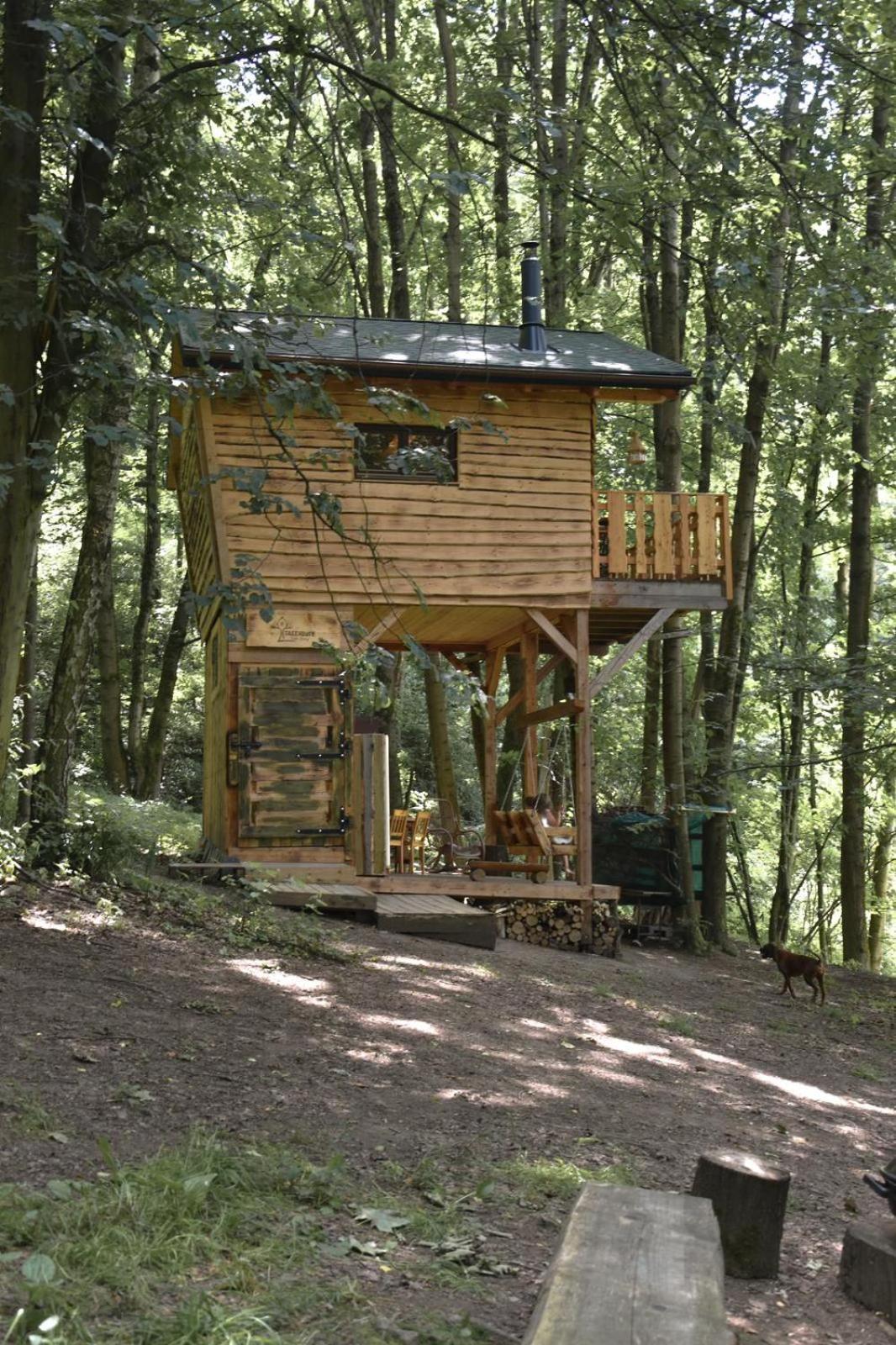 Treehouse Velké Losiny Esterno foto