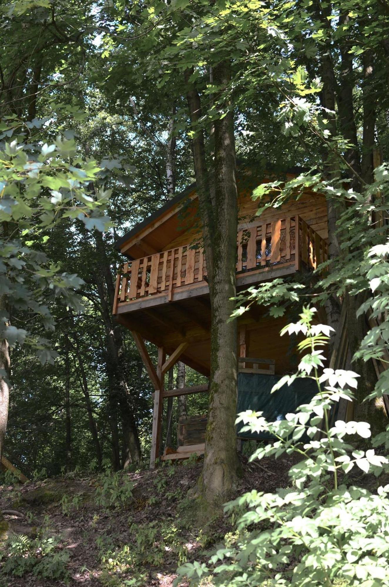 Treehouse Velké Losiny Esterno foto