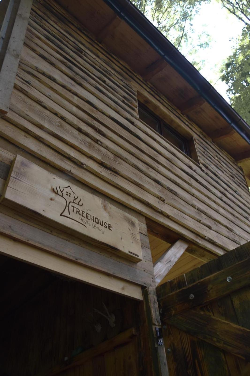Treehouse Velké Losiny Esterno foto