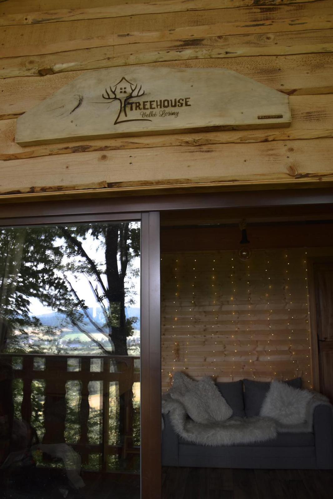 Treehouse Velké Losiny Esterno foto